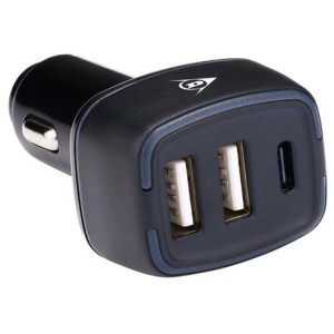 car charger 2x usb a and usb c