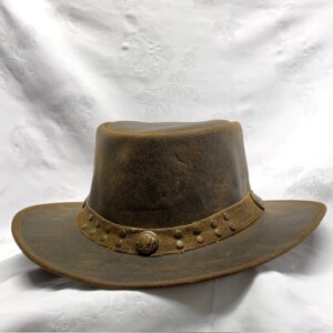 Rufftuff leather hat tan